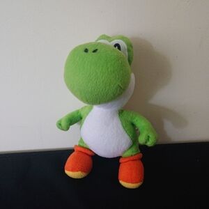 2010 Nintendo Green Plush Yoshi - 8" Tall - Super Mario Bros